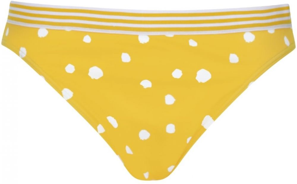 VIVID Bikinové nohavičky  žltá / prírodná biela