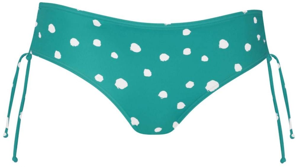 VIVID Bikinové nohavičky  tyrkysová / šedobiela
