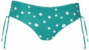 VIVID Bikinové nohavičky  tyrkysová / šedobiela