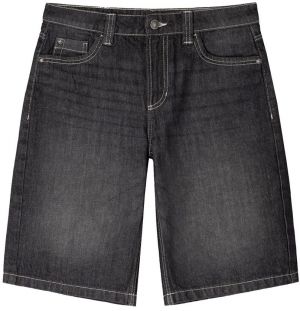 Bershka Džínsy  čierny denim