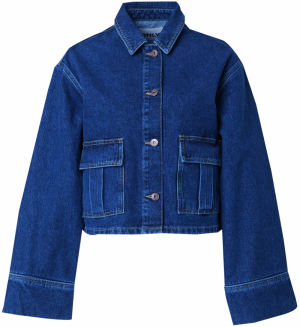 ONLY Prechodná bunda 'ONLSARA'  modrá denim
