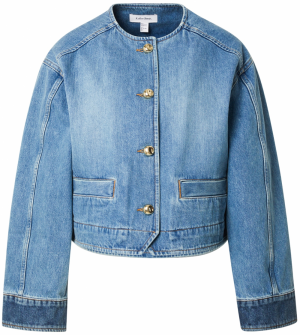 & Other Stories Prechodná bunda  modrá denim