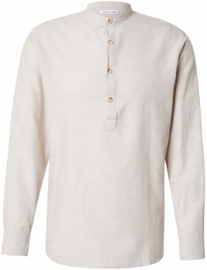 JACK & JONES Košeľa 'JJESummer'  béžová