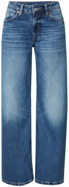 Monki Džínsy  modrá denim