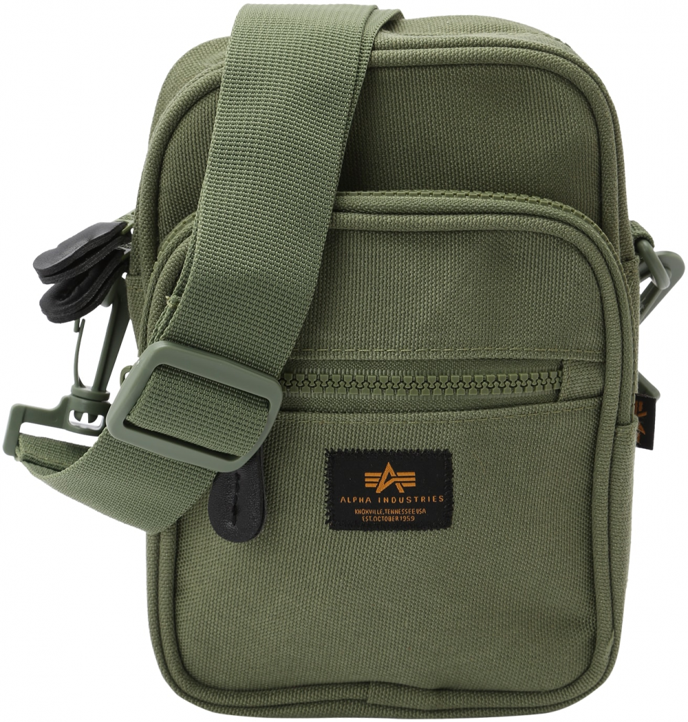 ALPHA INDUSTRIES Taška cez rameno  olivová