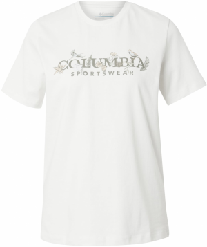 COLUMBIA Funkčné tričko 'Boundless Beauty'  pastelovo žltá / olivová / pastelovo zelená / biela