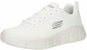 SKECHERS Nízke tenisky 'BOBS B FLEX'  čierna / biela