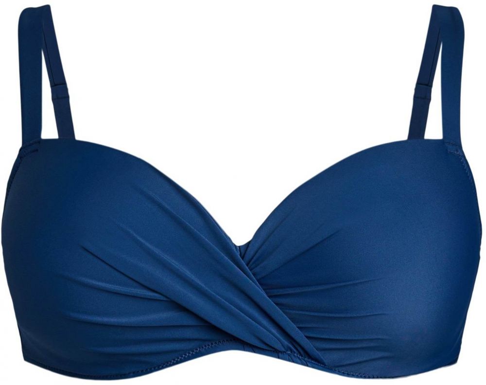 Swim by Zizzi Bikinový top 'Stina'  tmavomodrá