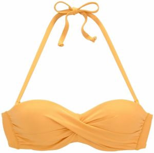 s.Oliver Bikinový top  žltá