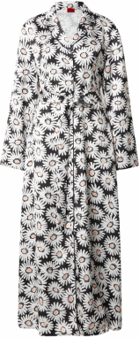 HUGO Šaty 'Kasmeri-1'  broskyňová / čierna / biela