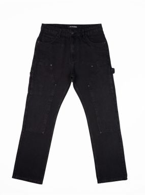 2Y Studios Rifľové kapsáče 'Haldor'  čierny denim