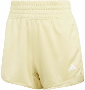 ADIDAS PERFORMANCE Športové nohavice 'Pacer Essentials'  svetložltá / biela