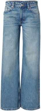 Monki Džínsy  modrá denim