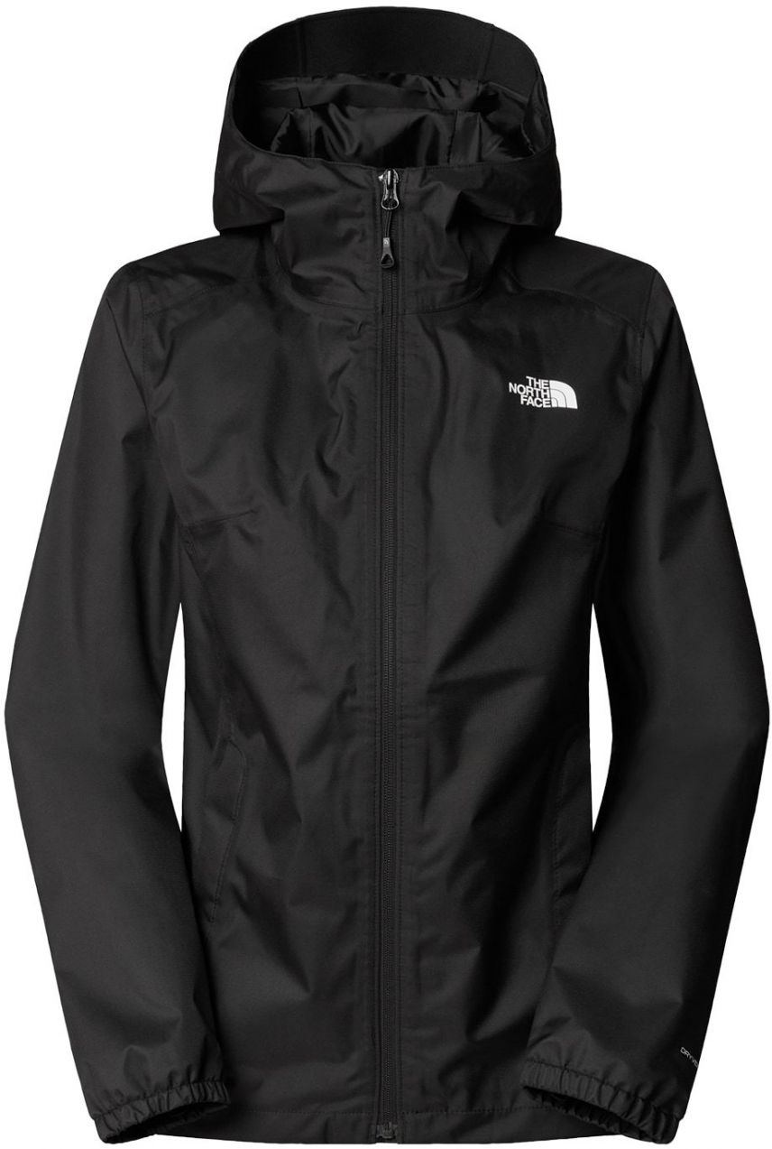 THE NORTH FACE Outdoorová bunda 'Quest'  čierna / biela