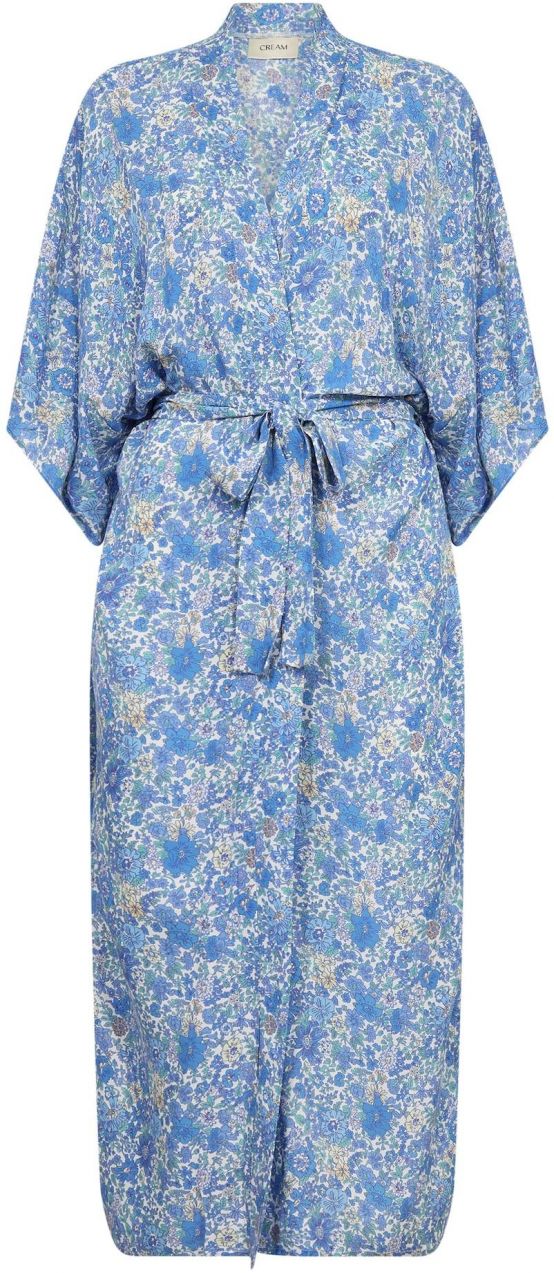 Cream Kimono 'Yuki'  béžová / modrá / biela