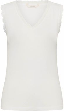 Cream Top 'Yuni'  biela