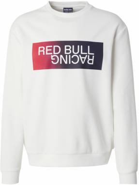 Red Bull Racing x Pepe Jeans Mikina 'Red Bull Racing x Pepe Jeans'  červená / tmavočervená / čierna / šedobiela