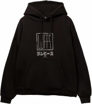 Pull&Bear Mikina  sivá / čierna