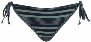 VIVID Bikinové nohavičky  tmavomodrá / tmavozelená