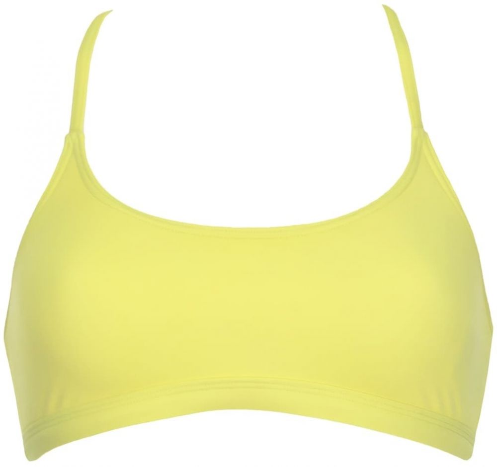 VIVID Bikinový top  žltá / čierna / biela