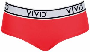 VIVID Bikinové nohavičky  purpurová / čierna / biela / šedobiela