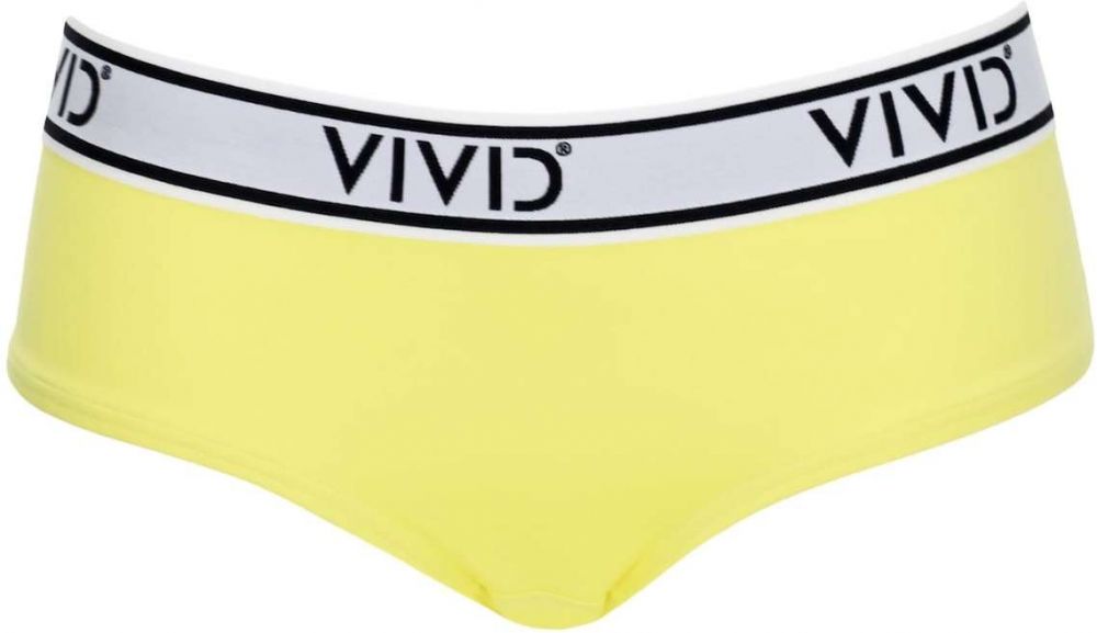 VIVID Bikinové nohavičky 'Mix&Match'  limetková / svetlosivá / čierna / biela