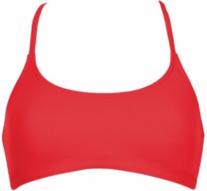 VIVID Bikinový top 'Mix&Match'  červená / čierna / biela