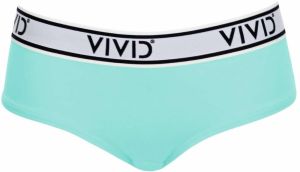 VIVID Bikinové nohavičky  vodová / svetlosivá / čierna