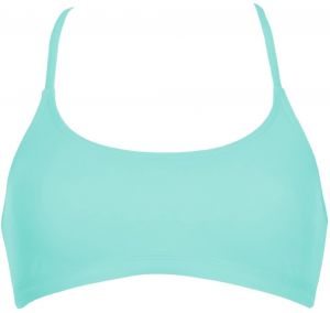 VIVID Bikinový top  vodová / svetlosivá / čierna