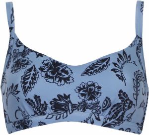 VIVID Bikinový top 'Mix&Match'  námornícka modrá / zafírová