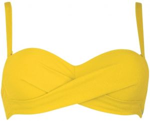 VIVID Bikinový top 'Mix&Match'  horčicová