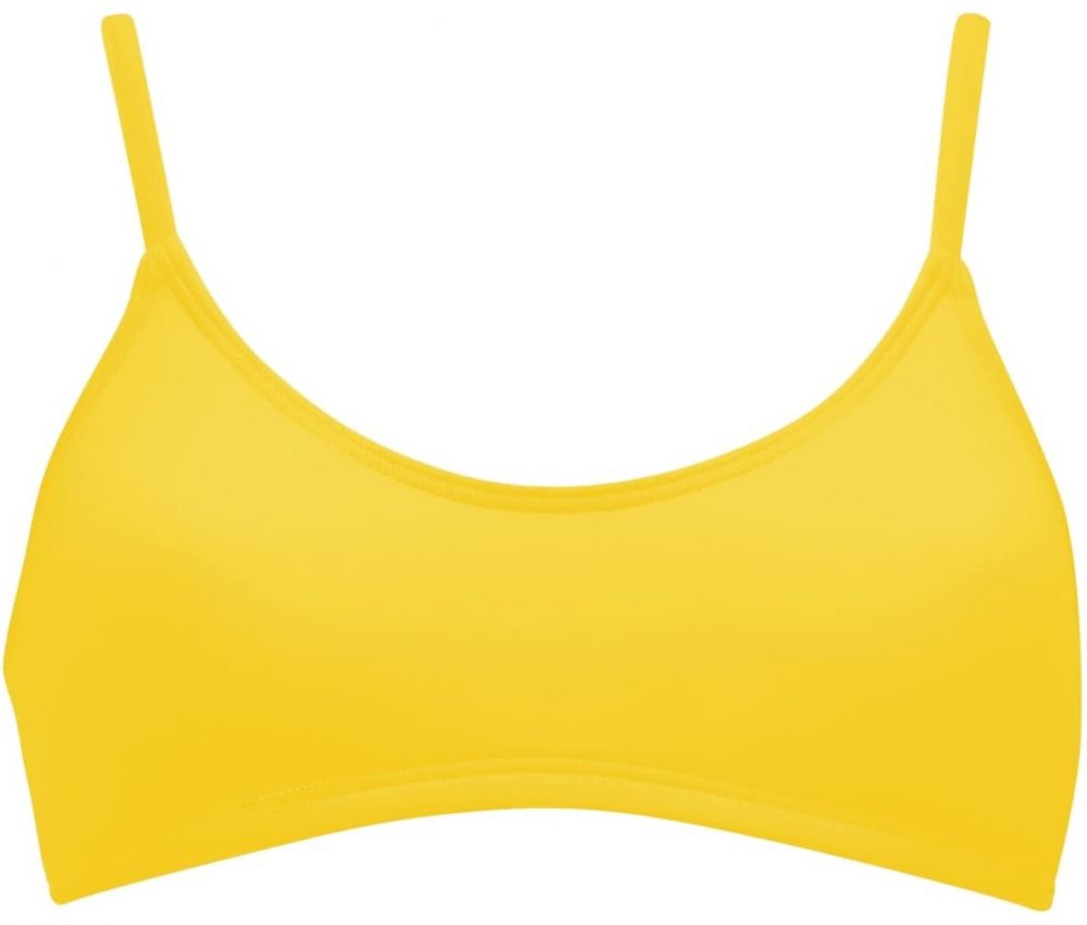 VIVID Bikinový top  žltá