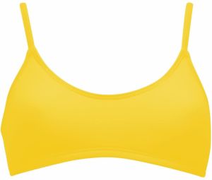 VIVID Bikinový top  žltá
