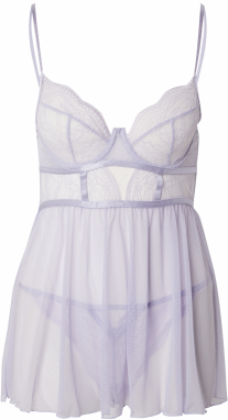 Hunkemöller Negližé 'Isabelle'  pastelovo fialová