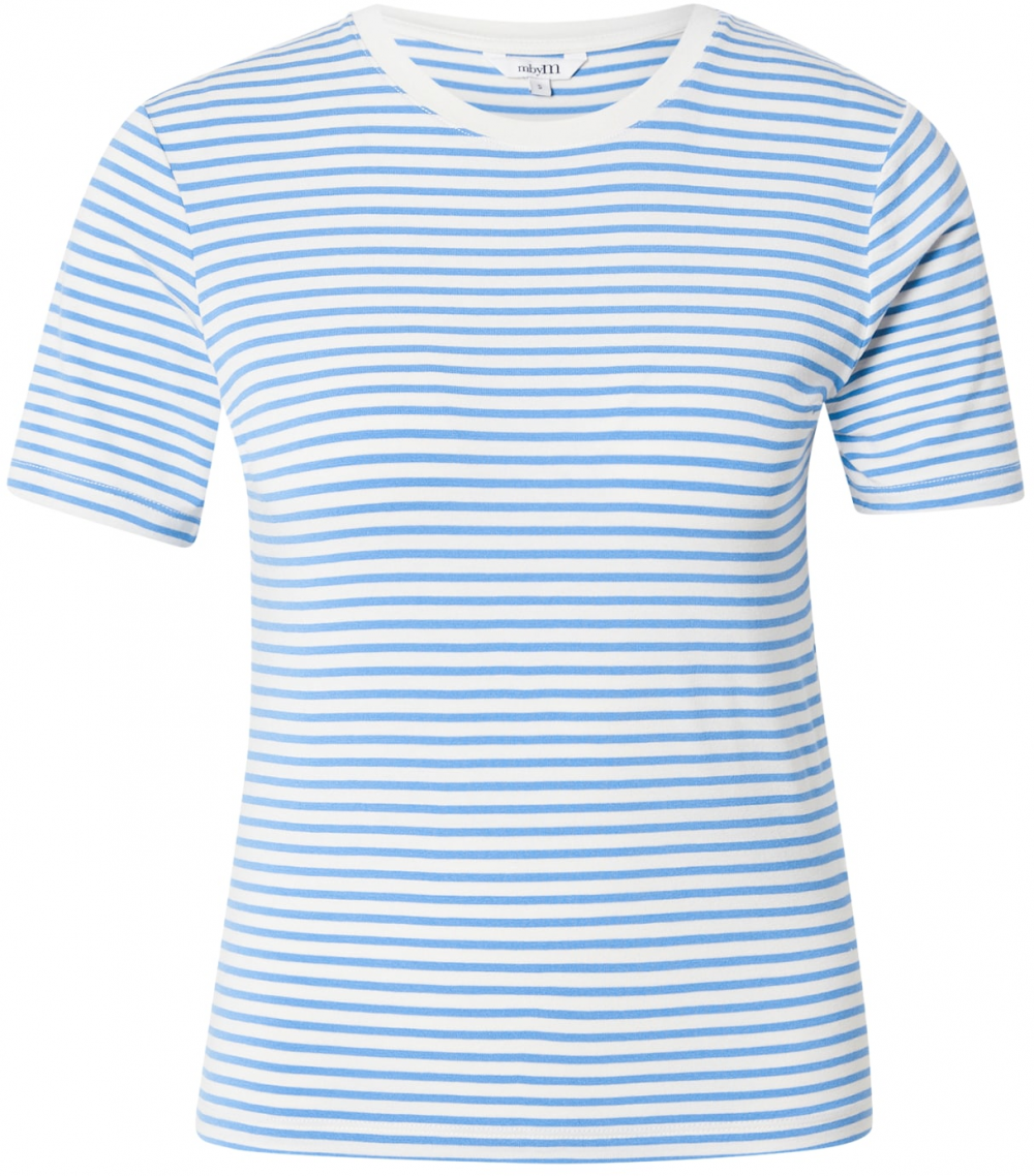 mbym Tričko 'Julie'  antracitová / biela