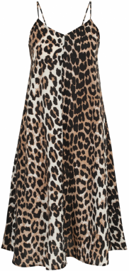 Vero Moda Petite Letné šaty 'VMJOSIE'  krémová / hnedá / čierna