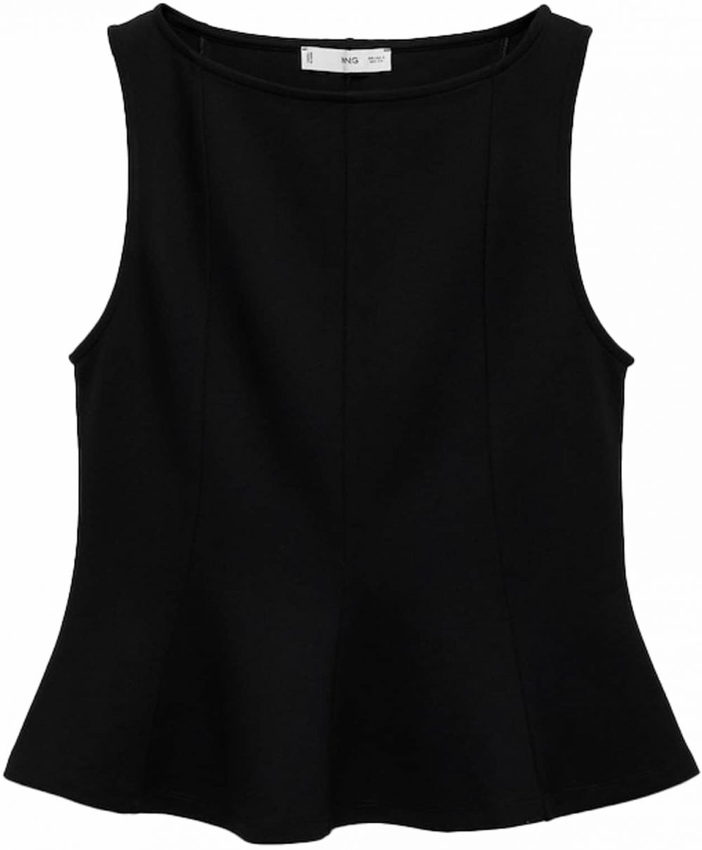 MANGO Top 'COQUI'  čierna