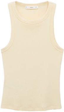 MANGO Top 'BONI'  šedobiela