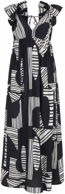 Vero Moda Tall Letné šaty 'VMJOSIE'  námornícka modrá / biela
