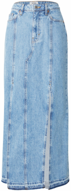 Monki Sukňa  modrá denim