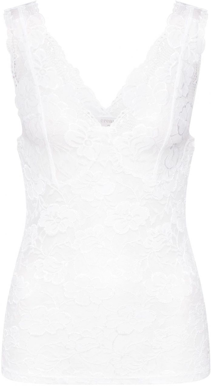 Cream Top 'Glaze'  biela