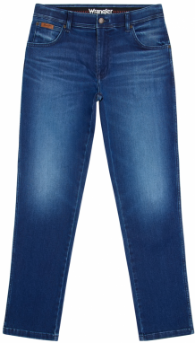 WRANGLER Džínsy 'TEXAS SLIM'  modrá denim