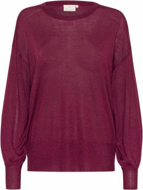 Kaffe Sveter 'KA Ankra'  burgundská