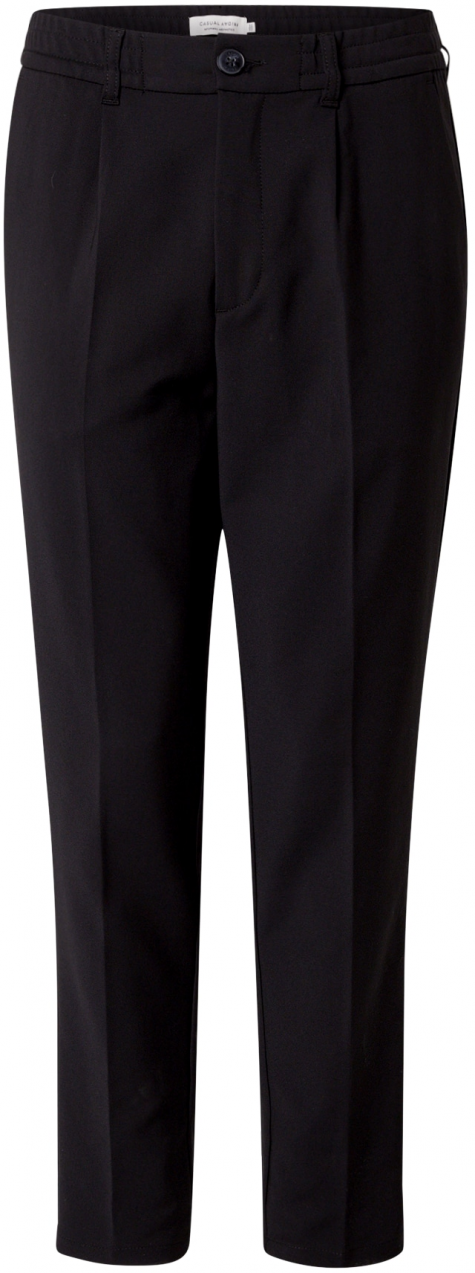 Casual Friday Chino nohavice 'CF Marc'  čierna
