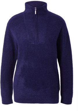 PULZ Jeans Sveter 'PZ ASTRA'  indigo