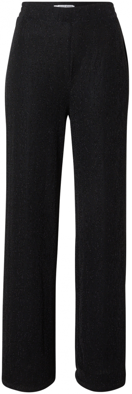 PULZ Jeans Nohavice 'PZ HAZEL'  čierna