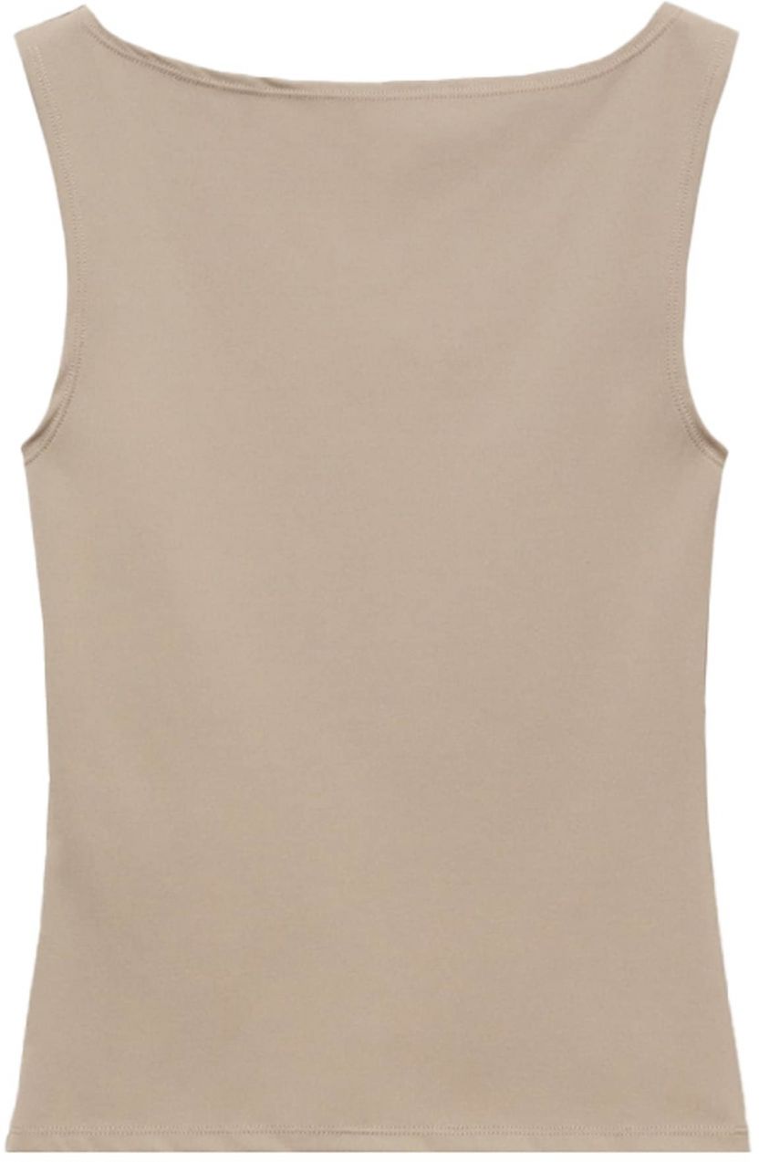 MANGO Top 'TECLA'  svetlohnedá
