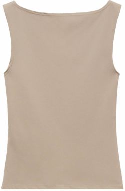 MANGO Top 'TECLA'  svetlohnedá