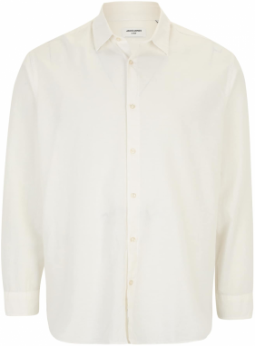 Jack & Jones Plus Košeľa 'JJEBreeze'  biela