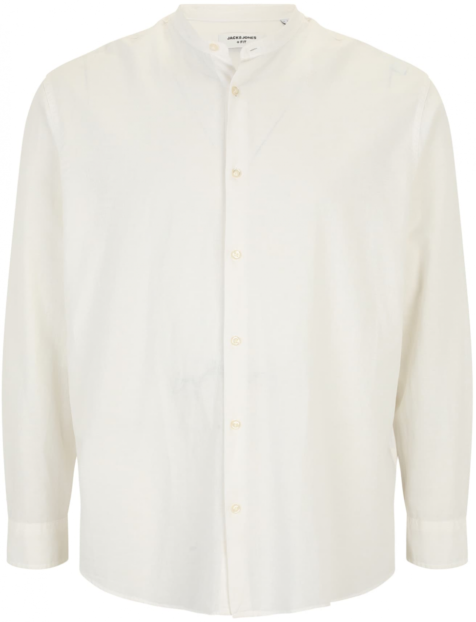 Jack & Jones Plus Košeľa 'JJEBreeze'  šedobiela